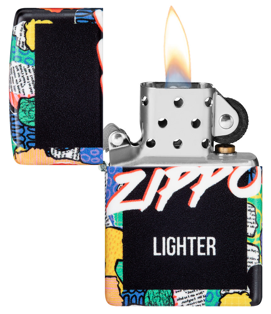 Wzór Zippo w tłumie