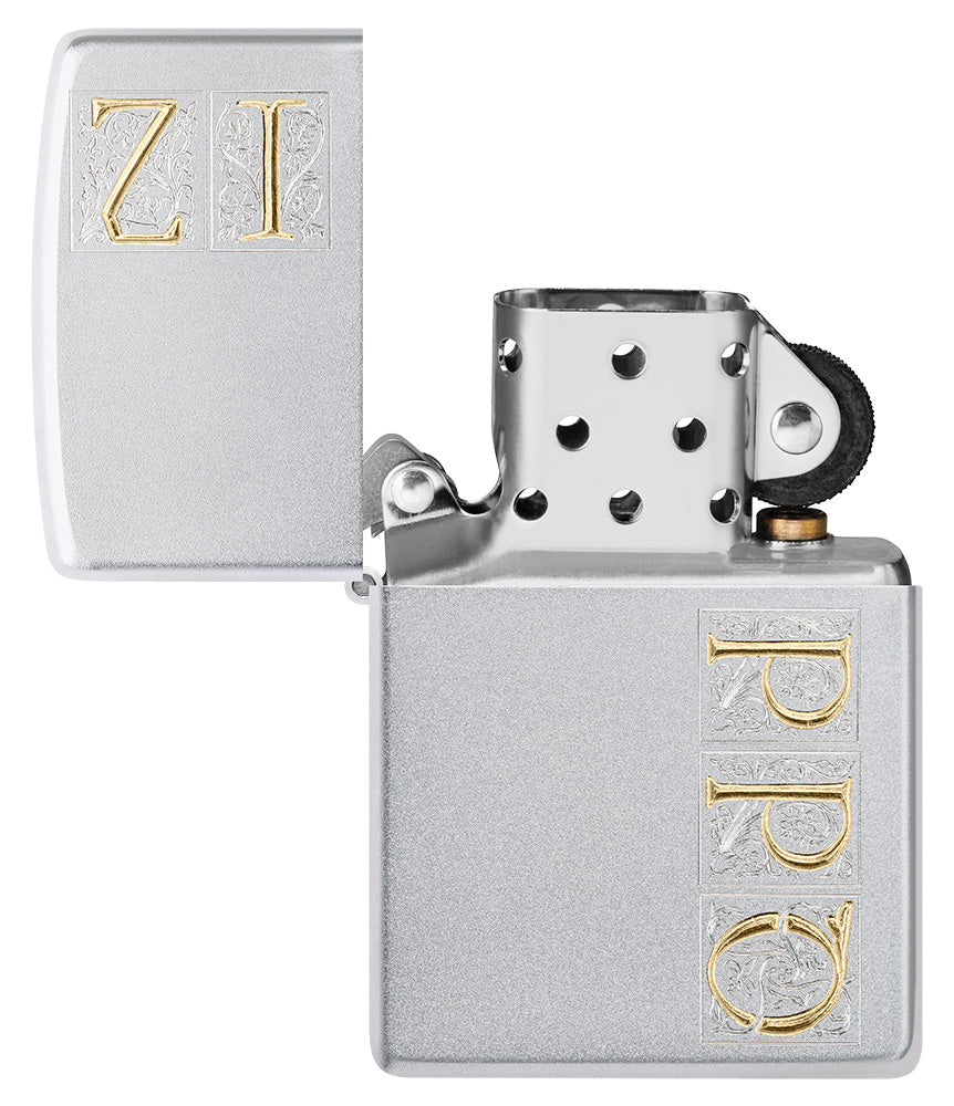 Wzór monogramu Zippo