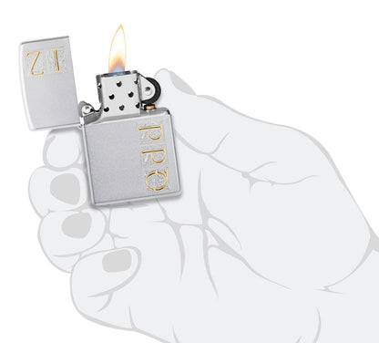 Wzór monogramu Zippo