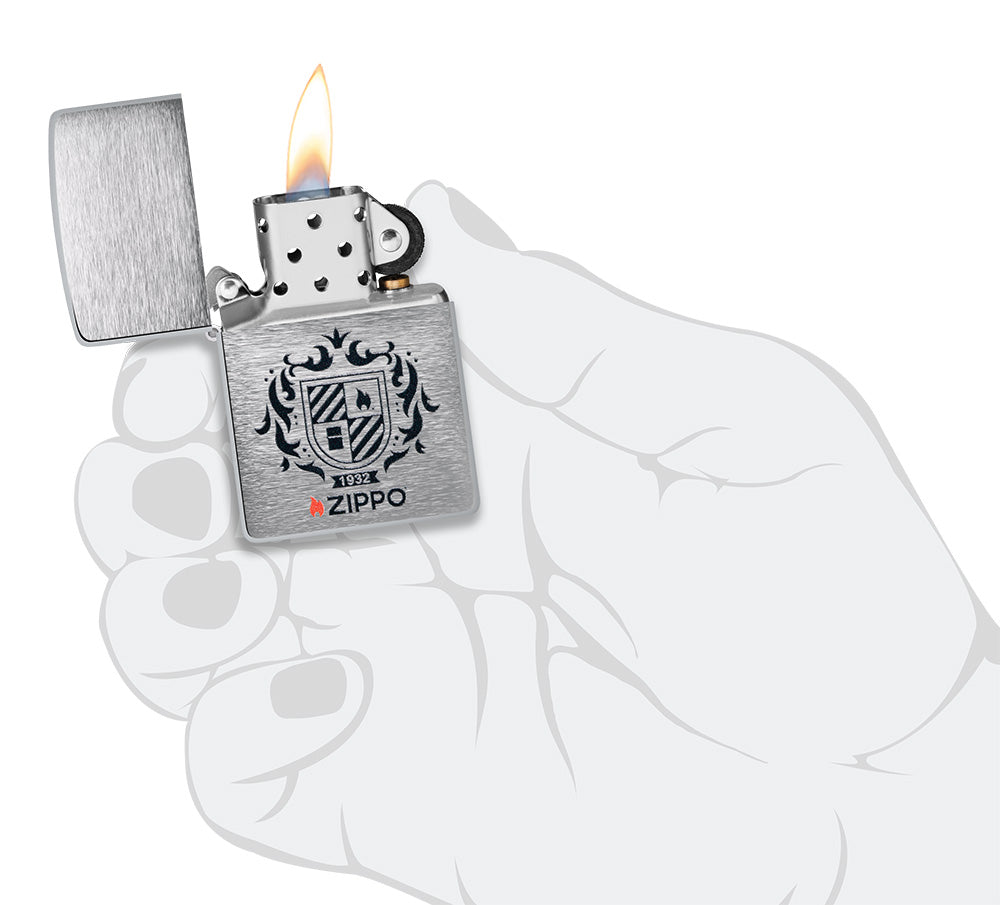 Wzór herbu Zippo