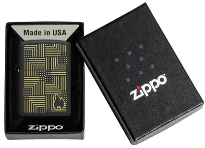 Wzór nawiązujący do linii Zippo