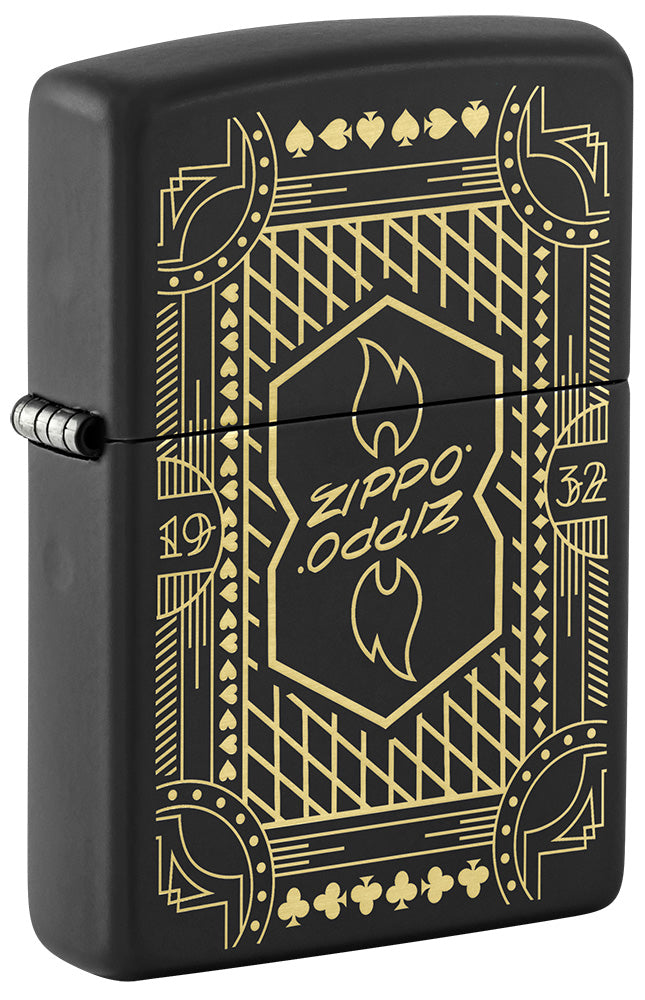 Wzór odzwierciedlający symbol Zippo