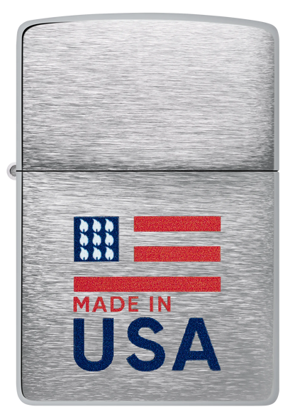 Wzór nawiązujący do hasła Made in USA