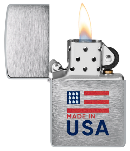 Wzór nawiązujący do hasła Made in USA