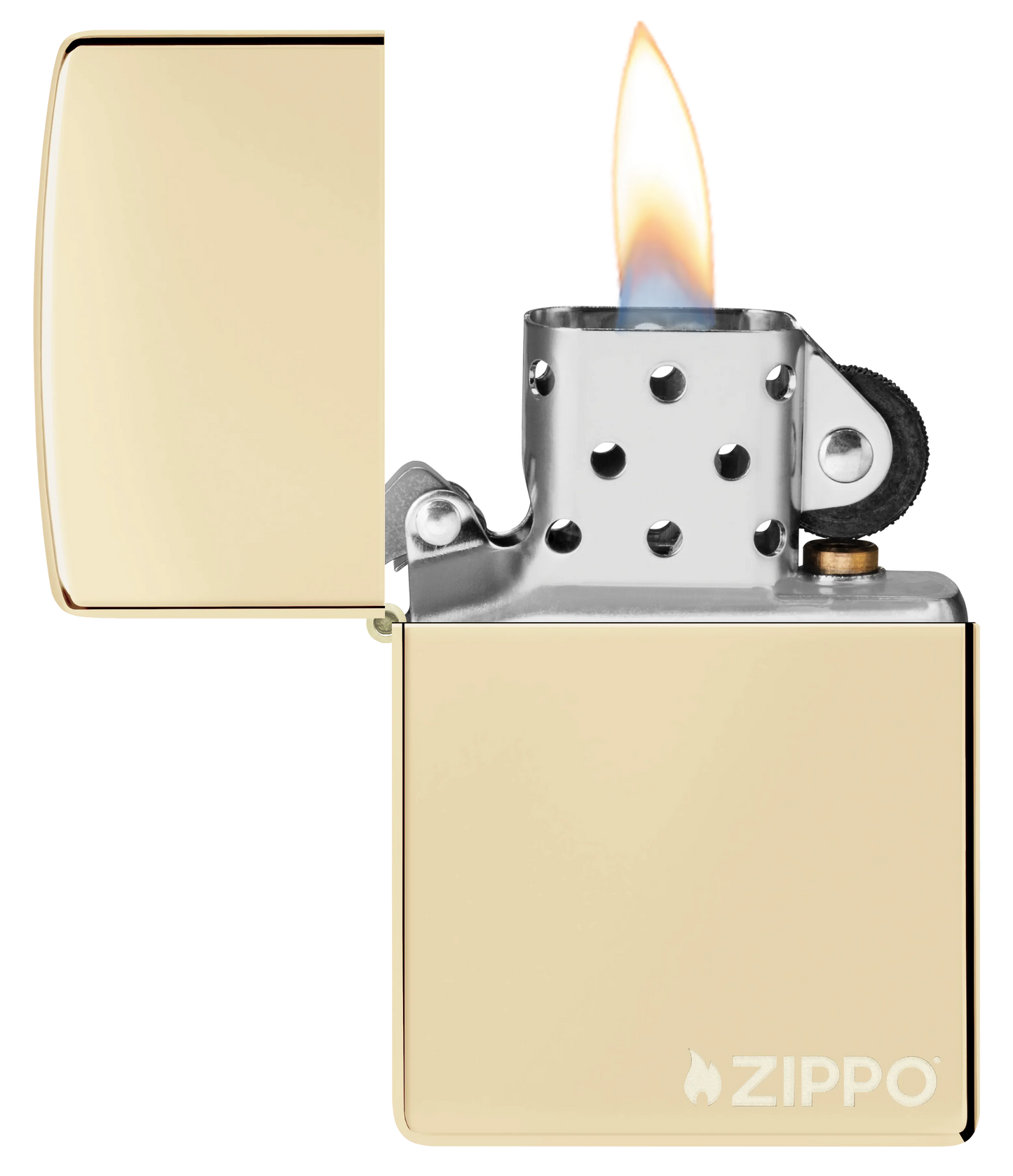 Klasyczne logo Zippo nawiązujące do szampana