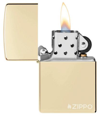 Klasyczne logo Zippo nawiązujące do szampana