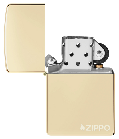 Klasyczne logo Zippo nawiązujące do szampana